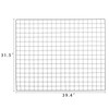 Kaforise Vinyl Dipped Wire Wall Grid Panel, Multifunction Photo Hanging