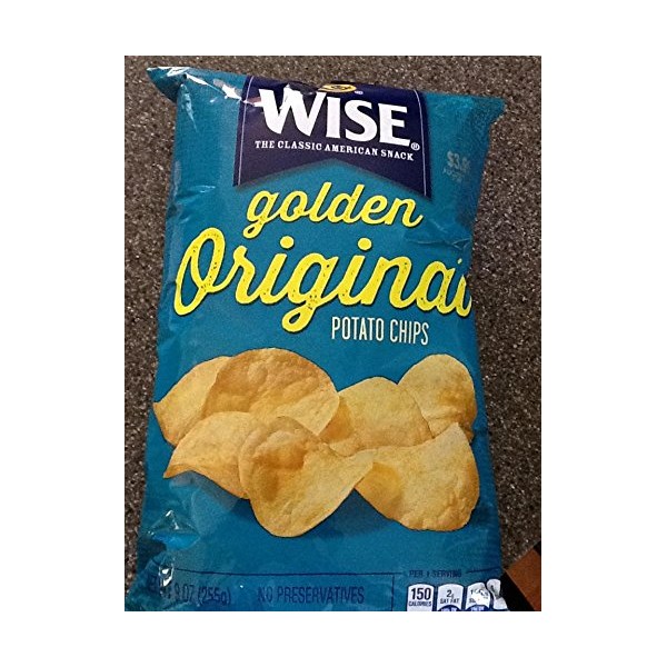 Wise All Natural Potato Chips, 7 oz
