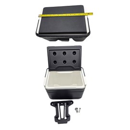 shsiyayh Golf Cart Cooler with Mounting Bracket Kit Caddy for Yamaha Club Car and EZGO 102588101 103886801