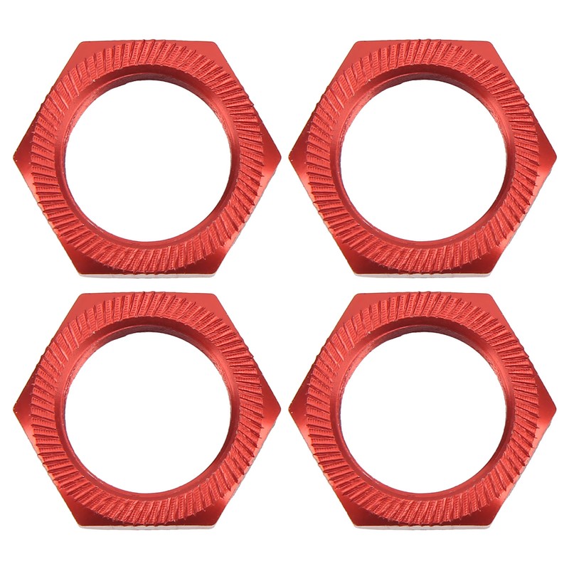 4 Pcs 24mm Wheel Hex Hub Nut Aluminum Alloy High