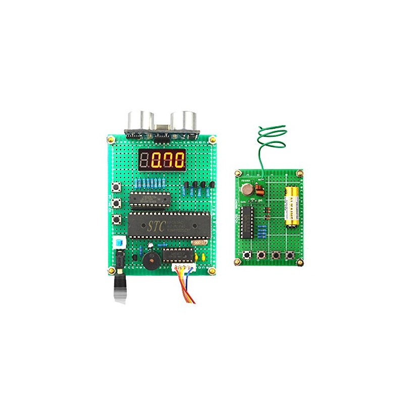 Elec4U 6x8 5-Piece Set Double-Sided Tin-Plated Universal Prototyping Board, Solderable