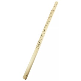 C. B. Gitty 3-String Cigar Box Guitar Neck - Fully Fretted for 25 Inch Scale with Zero Fret