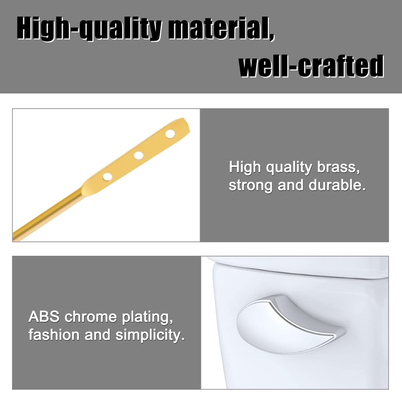 THU068#CP Toilet Trip Lever Compatible with TOTO St406 St707 St454E