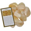Hypnotic Gems Materials: 1 lb Citrine Tumbled Stones - Grade