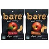 bare Baked Crunchy Apple Chips, 2 Flavor Variety, 0.53oz Snack