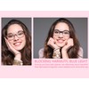 HAPJOYS-Gafas de lectura para mujer con bloqueo de luz azul
