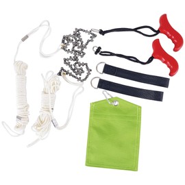 Timber Tuff Rope Saw with High Speed Steel Blade Material, Steel Sharpened Teeth, and Weighted Bag for Tools and Home Improvement