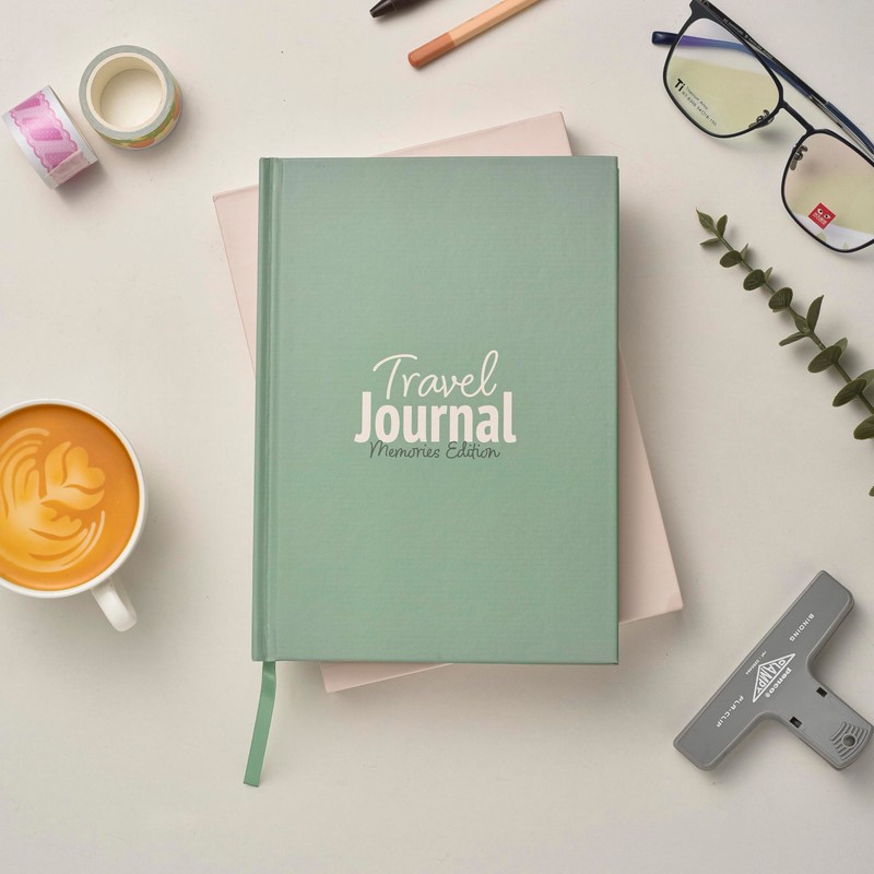 Travel Journal Memories Edition - Vacation Memory Book, Trip Diary,