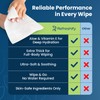 Ultra Thick Shower Wipes & Bathing Wipes (Shower/Bath Alternative) |