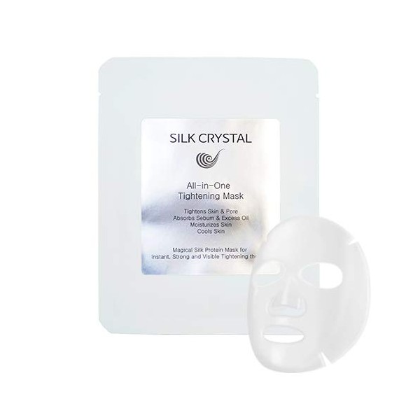 All-in-One Tightening Mask (Pack of 3) SILK CRYSTAL | Visible Facial Lifting & Tightening-Korean Premium Multi-Functional Facial Mask