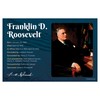 Quarterhouse Famous Democratic Presidents Poster Set, Social Studies Classroom Learning