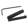 Alnicov Adjustable POM Nut for 4 Strings Bass Guitar,Black