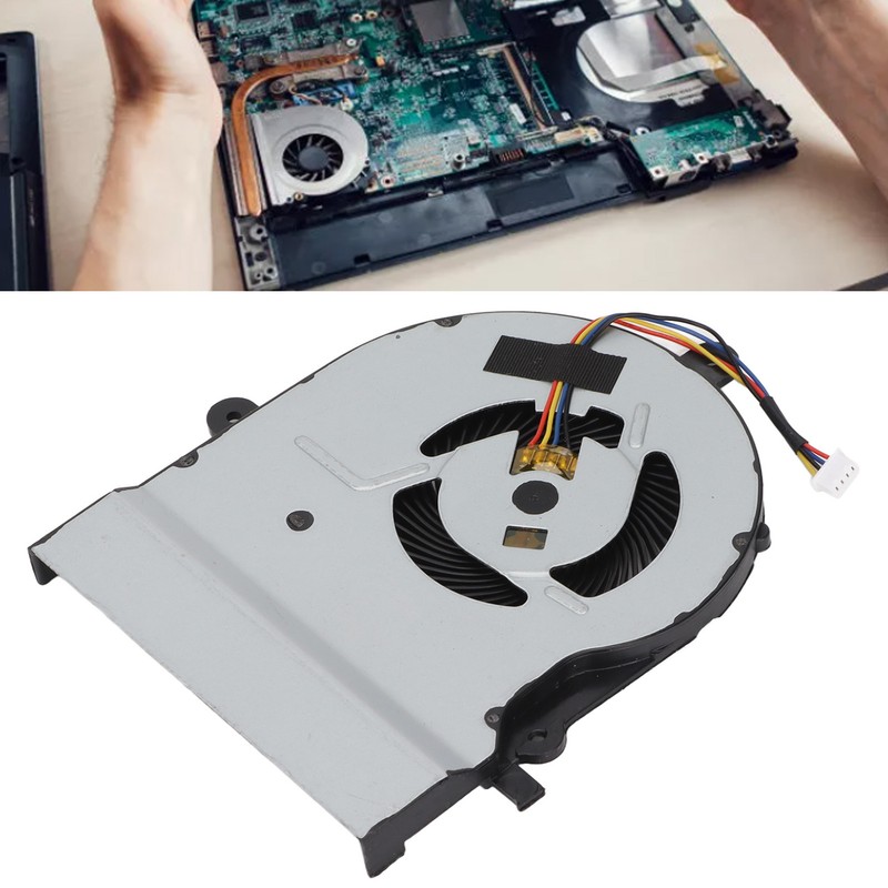 CPU Fan Aluminum Alloy 4Pin DC 5V Computer Cooling Fan