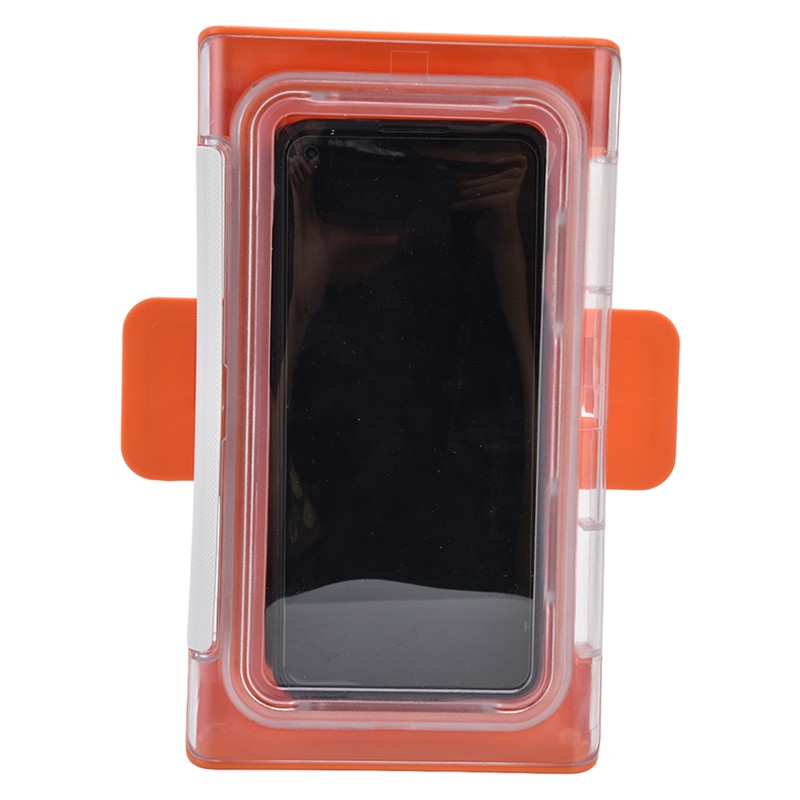 Shower Phone Holder Waterproof Bathroom Phone Box 360 Degree Rotation