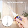 BOTTRONY Super Glue for Glass, 2 Pack Instant Drying Glass