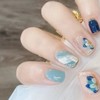 HAPVITAL 24 Pieces Popular Nail Tips, Nail Tips, Handmade Nail