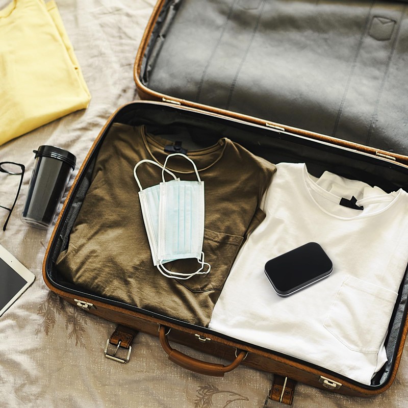 Ouligay Tins Container Rectangular Small Tin Box Metal Empty Hinged