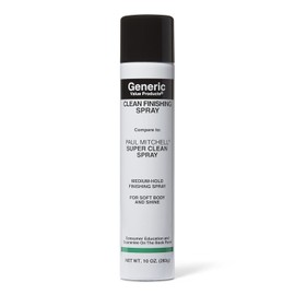Generic Value Products Clean Finishing Spray UV protection Soft Body and Shine