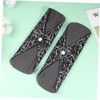 Ipetboom 5PCS Washable Bamboo Charcoal Fiber Sanitary Pads Reusable Sanitary