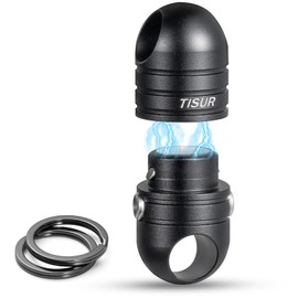 TISUR Keychain Magnet Release 【Bearing Capacity 20KG】Double Side Button Lock Function Magnet Strong Detachable Quick Release Keychain Stylish Car Keychain
