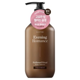 Elastine Perfume Dratural Mildly Acidic Perfume Scalp & Damage Clinic Hair Loss Treatment Evening Romance White Tuberose Fragrance, 1 Piece, 915ml / 엘라스틴 퍼퓸드리추얼 약산성 퍼퓸 두피 앤 손상 클리닉 탈모 트리트먼트 이브닝 로맨스 화이트 튜베로즈향, 1개, 915ml