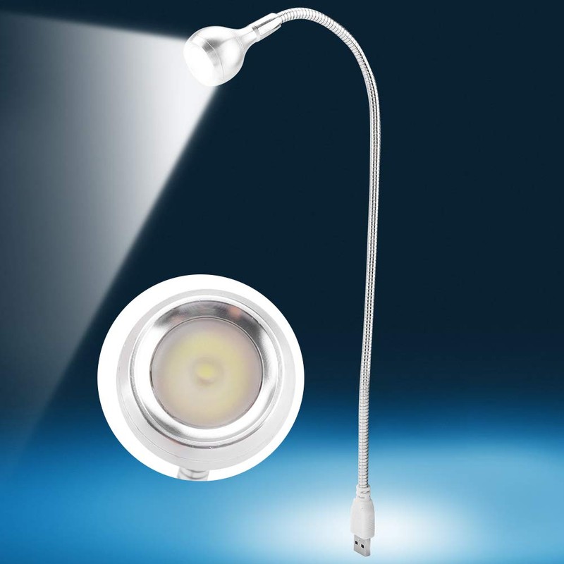 shenruifa 1W Long Flexible Neck Portable USB LED Table Light