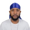 Silky Durag - Gorra de satén para hombre y mujer,