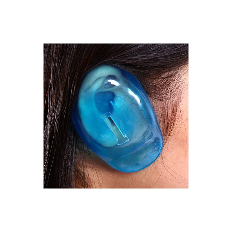 Las Cubiertas Del Oído 2Pcs Para El Tinte Del Pelo,