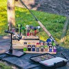 Raprance Wooden Fly Tying Fishing Kit Organizer Fly Tying Tool