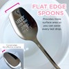 KOYAIRE Ice Cream Spoons Stainless Steel - Dessert Spoons Set