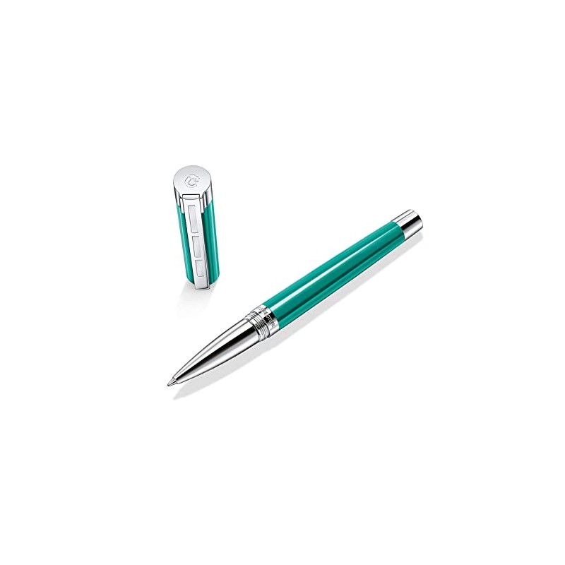 STAEDTLER Initium Resina 9PB2135M-9 Rollerball Pen Turquoise Stainless Resin M