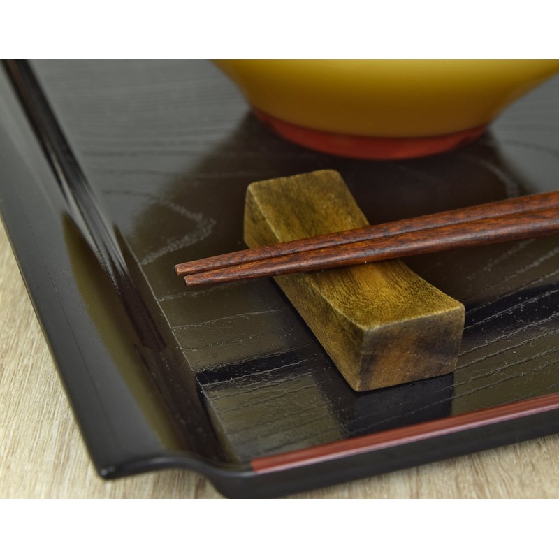 Aoba Chopsticks Natural Wood, Candy Ball Thread, Pink, 9.1 inches