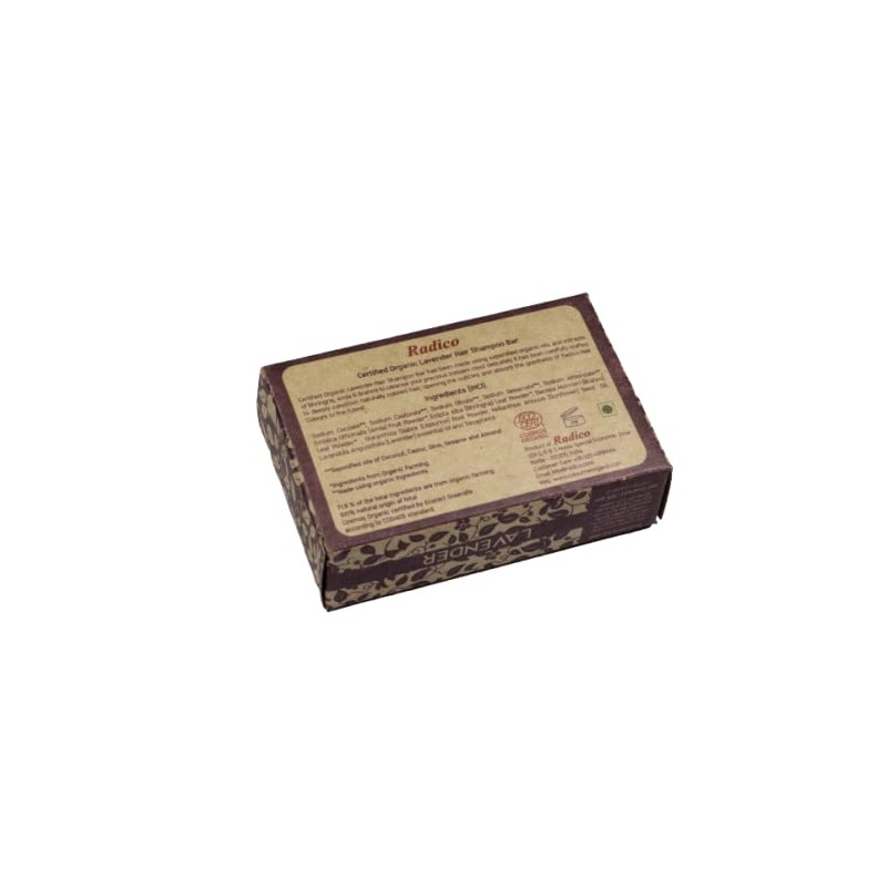 Radico Organic Lavender Hair Shampoo Bar 125 g