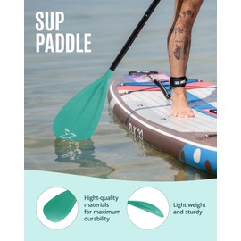 ZLX Paddle Board Paddle, 3 or 4 Piece Adjustable SUP Paddle, Detachable Floating Kayak Paddles, 2-Sided Lightweight Oar with Premium Durable Blade, for Paddleboard, Surfing, Water Sports Enjoyment