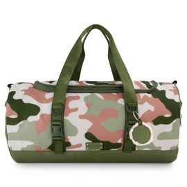 Bearpaw Duffel Gym Bag - Carry on Bag for Workout, Sports, Overnight, Travel Essentials and Weekender Bags for Women/Men - Perfect Travel Duffle Bag, Camouflage