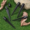 jojofuny Replacement Stakes for Solar Lights, Pack of 10 Plastic