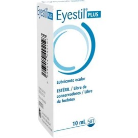 Eyestil Plus | Hialuronato de sodio 0.4% | Lubricante ocular para alivio de ojo seco e irritación (10 ml), uso diario