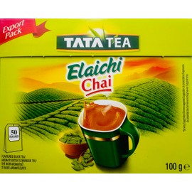 TATA TEA Elaichi Chai (CARDAMOM TEA) 100g (50 TEA BAGS)