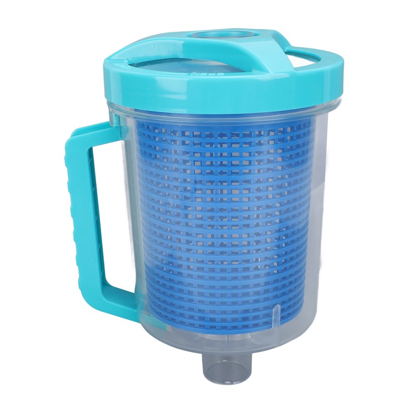 Inline Pool Leaf Canister Plastic Pool Cleaner Leaf Catcher Trap