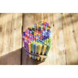 Stabilo Pen 68 Living Colors Drawing Felt Tip Pens Medium Tip Pack of 8 Lama Design