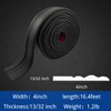 COUKIU Flexible Baseboard Molding Trim, Peel and Stick Rubber Wall