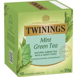 Twinings Green Tea and Mint Tea Bags 10 Pack