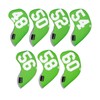 Andux 7pcs/Set Golf Wedge Irons Club Head Covers with Degree