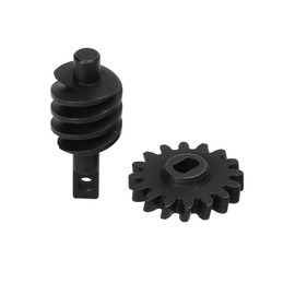 RC Hardened Steel Differential Gears Set 16T Replacement Differential Gear for Axial SCX24 1/24 RC Cars Black