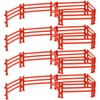 VOSAREA 50pcs Mini Toy Fence for Boys and Girls Farm