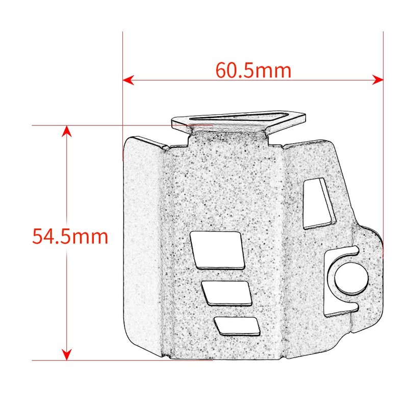 Modeer For Z900 2017-2025 Rear Brake Fuel Tank Oil Cup