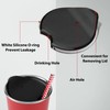 Swiss+Tech 16oz Stainless Steel Cups, 2 Pack Double Wall Pint