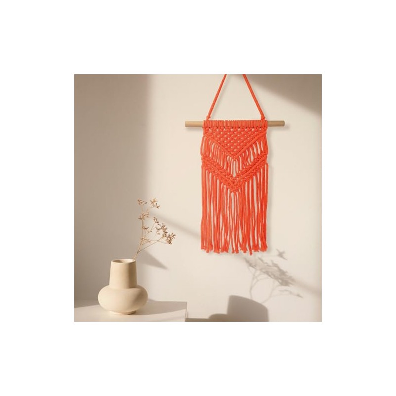 Portico Designs Ltd Flawsome Macrame Wall Art Hanging Craft Kit