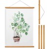 Magnetic Poster Frame Hangers, Wooden Poster Hanger Frames Hanging Kit