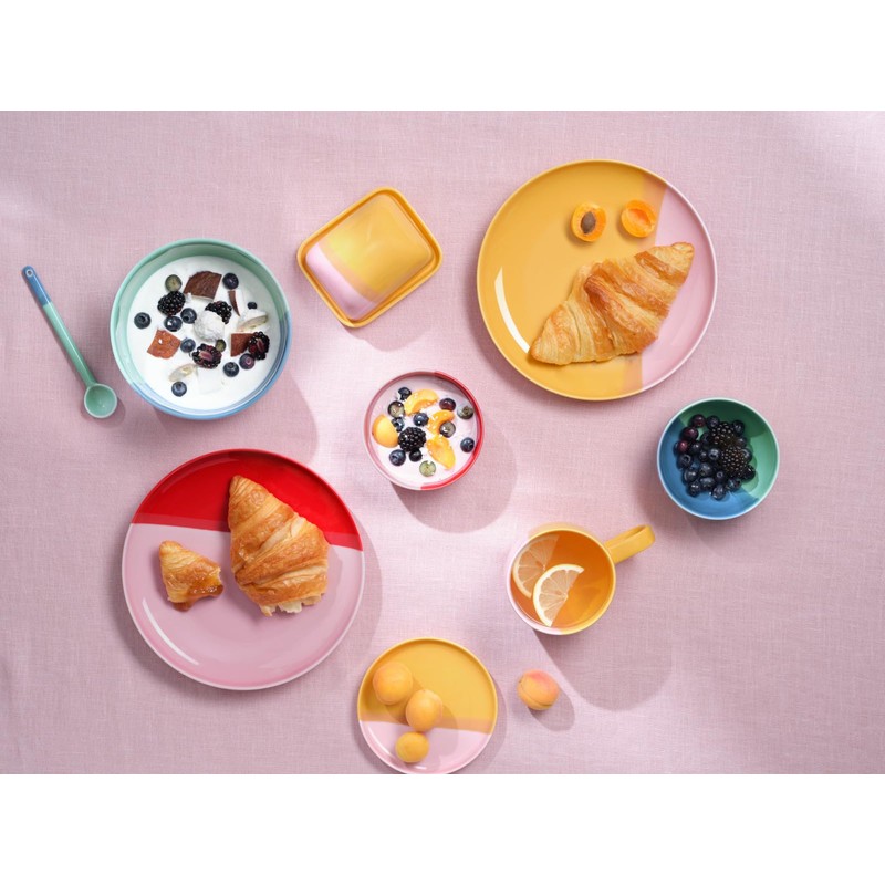 ASA Blueberry Smoothie Joy Bowl, Multi-Coloured, Diameter 15.5 cm, Height
